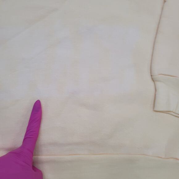 Vintage Denver Raglan Sweatshirt Womens M/L 19x23 Beige USA - Picture 7 of 15